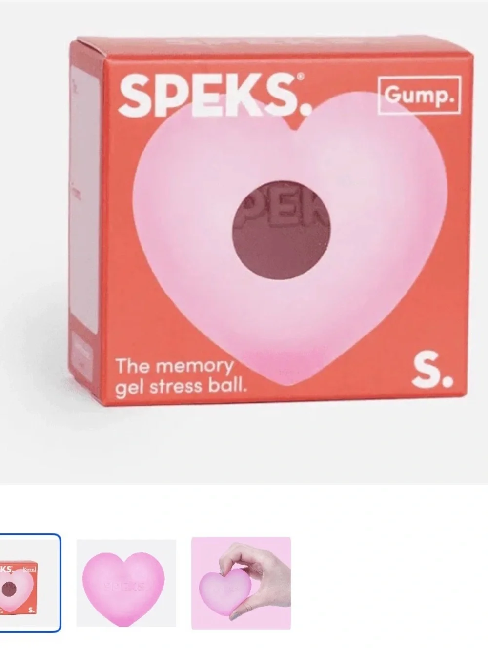 Pink or Red Heart Speks